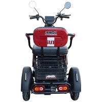 Tricicletă electrică 600W 60V MINSK ELECTRO (Roșu)