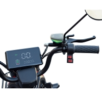 Tricicletă electrică 600W 60V MINSK ELECTRO (Roșu)