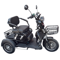 Tricicletă electrică 600W 60V MINSK ELECTRO (Negru)