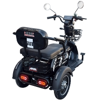 Tricicletă electrică 600W 60V MINSK ELECTRO (Negru)
