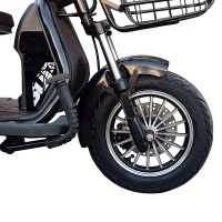 Tricicletă electrică 600W 60V MINSK ELECTRO (Negru)