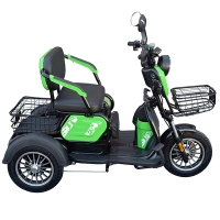 Tricicletă electrică 600W 60V MINSK ELECTRO (Verde)
