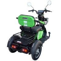 Tricicletă electrică 600W 60V MINSK ELECTRO (Verde)