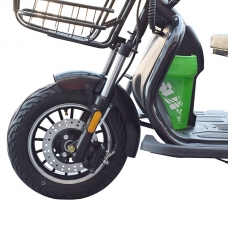 Трёхколёсный электроскутер 600W 60V MINSK ELECTRO (Зеленый)