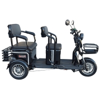Tricicletă electrică cu 2 locuri 1500W 72V MINSK ELECTRO (Negru)