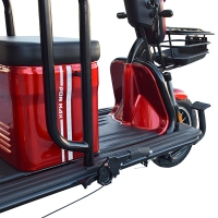 Tricicletă electrică cu 2 locuri 1500W 72V MINSK ELECTRO (Roșu)