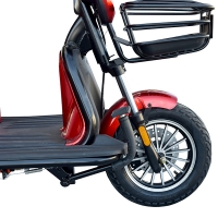 Tricicletă electrică cu 2 locuri 1500W 72V MINSK ELECTRO (Roșu)