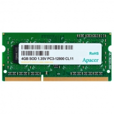Оперативная память Apacer 4GB DDR3 1600MHz SODIMM