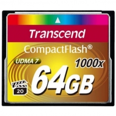 Сard de memorie 64GB Transcend CompactFlash 1000X