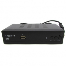 Цифровой спутниковый ресивер ТВ-Тюнер Tiger F1 HD 1080 (TG081)
