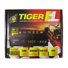 Цифровой спутниковый ресивер ТВ-Тюнер Tiger F1 HD 1080 (TG081)