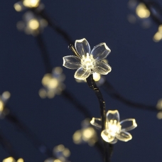 AC222 Ghirlandă copac cu flori LED 1.4m