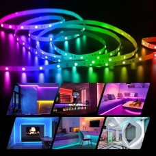 AC223 Bandă LED cu telecomandă (16 culori)