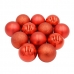 XM2143 Set globuri pentru brad 12 buc (roșii)