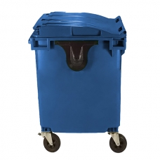 Контейнер 1100 л мусорный, синий